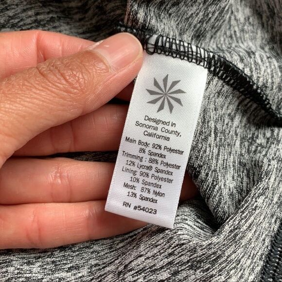 Athleta Running Wild Dress Gray Black XS - Picture 5 of 7